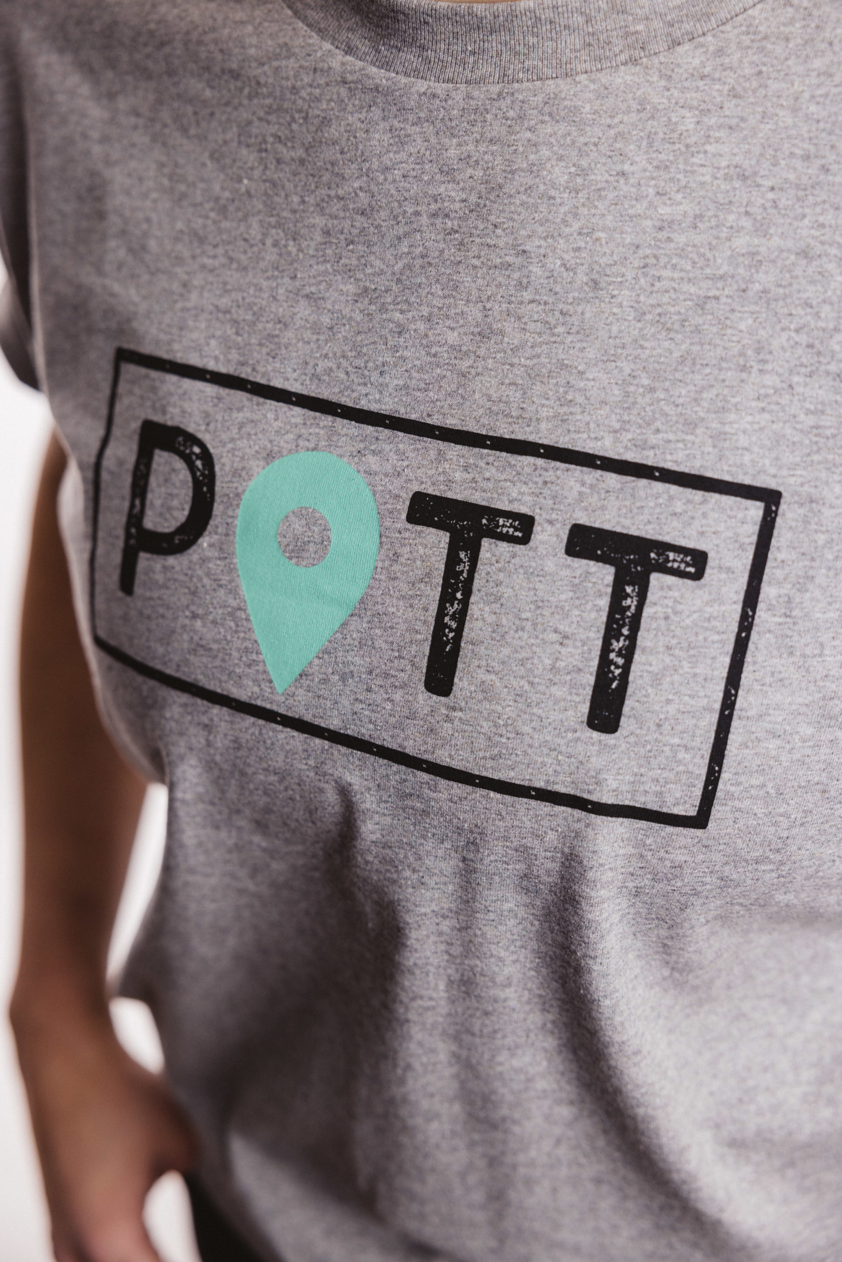 POTT-Shirt Beton – Bild 3